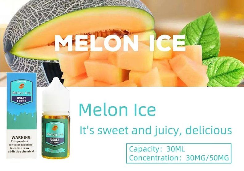Usalt Dưa lưới - Melon Ice 30ml - Shin Vape